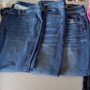 Plus size jeans